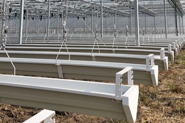 V-shaped cultivation trough 2